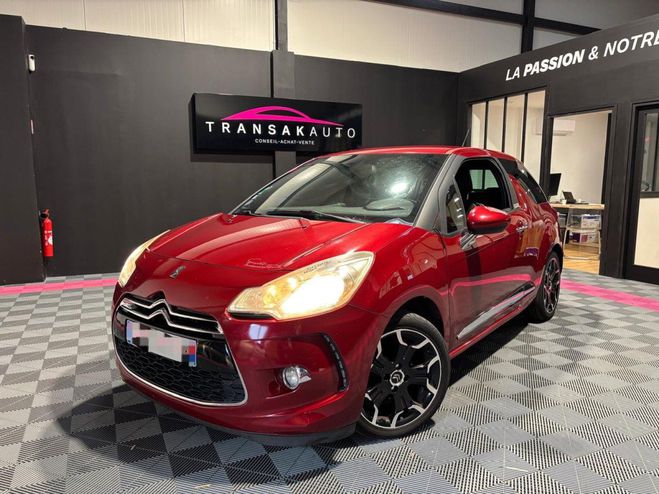 Citroen DS3 VTi 95 Chic BMP ( Moteur  chane ) Rouge de 2012