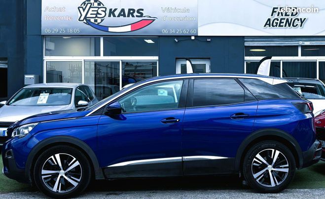 Peugeot 3008 1.6 THP 165ch Allure S&S EAT6-MOTEUR A C Bleu de 2018