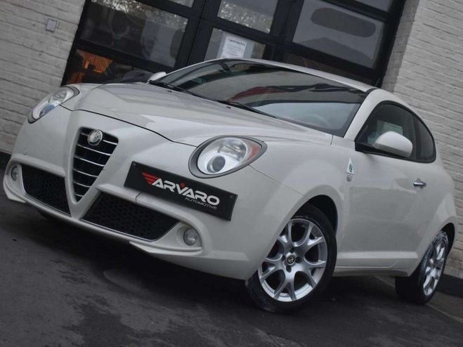 Cliquer pour voir la photo suivante Alfa romeo Mito 1.4i Xenon Airco Topstaat Garantie Blanc Métallisé de