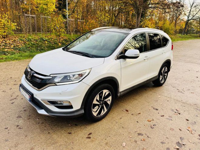 Cliquer pour voir la photo suivante Honda CRV V 1.6 i-DTEC 160ch Exclusive Navi 4WD BLANC de 2015