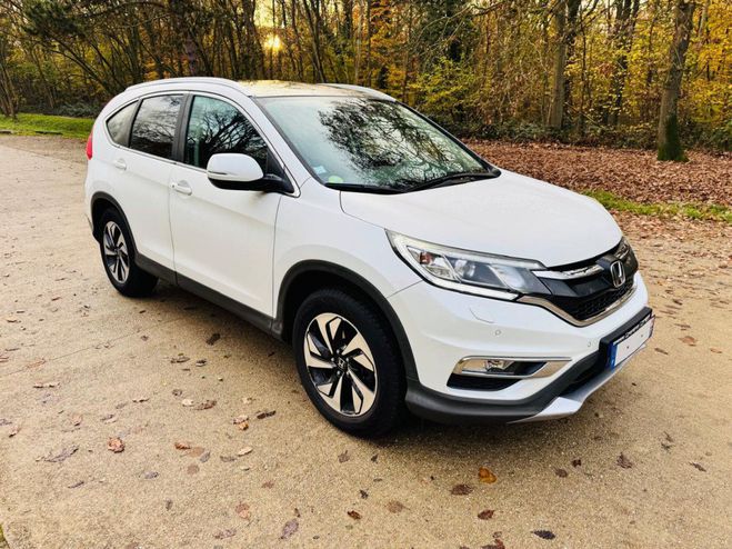 Honda CRV V 1.6 i-DTEC 160ch Exclusive Navi 4WD BLANC de 2015