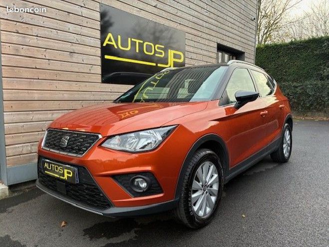 Cliquer pour voir la photo suivante Seat Arona 1.0 ecotsi 115 s&s xcellence dsg7 Orange de 2018