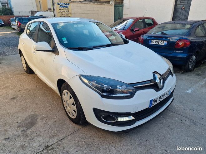 Renault Megane ctte 1.5 dci 95ch s&s PRIX TTC Blanc de 2015