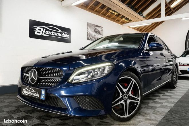 Mercedes Classe C 200 D 160CH AVANTGARDE LINE 9G-TRONIC Bleu de 2019