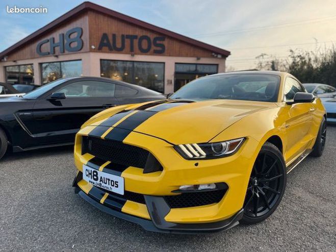Cliquer pour voir la photo suivante Ford Mustang Shelby V8 5.2 GT 350 BOITE MECANIQUE DEJ Jaune de 2016