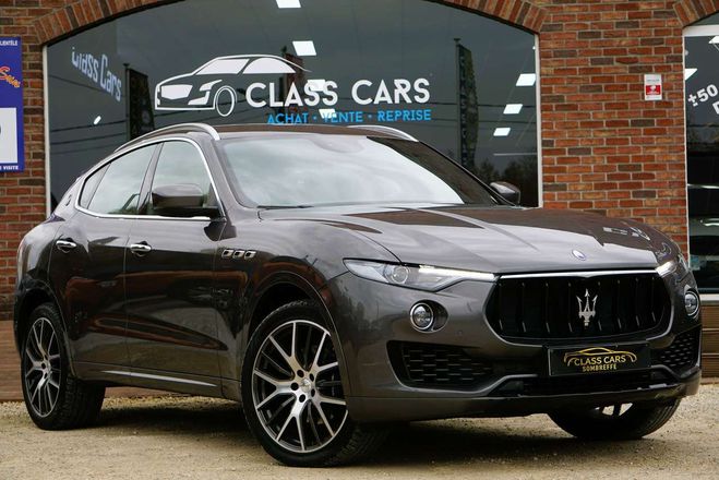 Maserati Levante 3.0 V6 Turbo HISTORIQUE ETAT SHOW-ROOM Gris Mtallis de 