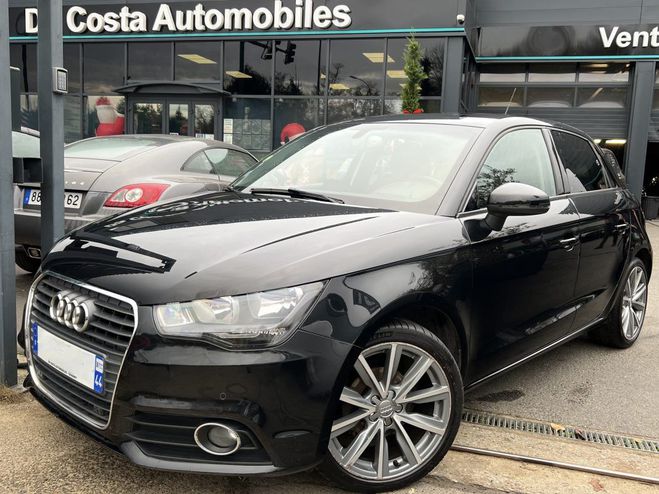 Cliquer pour voir la photo suivante Audi A1 Sportback AMBITION LUXE 1.6 TDI 90 Cv 1E Noir de 2012