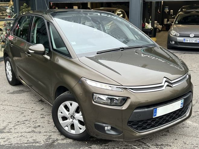 Citroen C4 Picasso II 1.6 E HDI 115 Cv ECRAN TACTILE BVM6 / Marron Mtallis de 2014