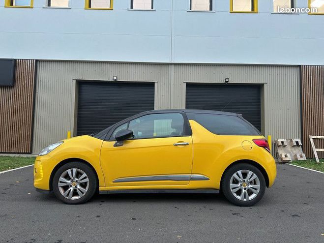 Citroen DS3 1.6 VTI 120 SO CHIC BVA 1RE MAIN Jaune de 2012