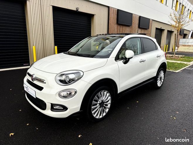 Cliquer pour voir la photo suivante Fiat 500X 1.6 MULTIJET 120 LOUNGE DCT TOIT OUVRA Blanc de 2017