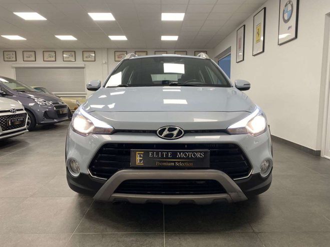 Hyundai I20 1.0 T-GDi ACTIVE 1erMAIN- CARNET- AUTO-F Bleu Mtallis de 