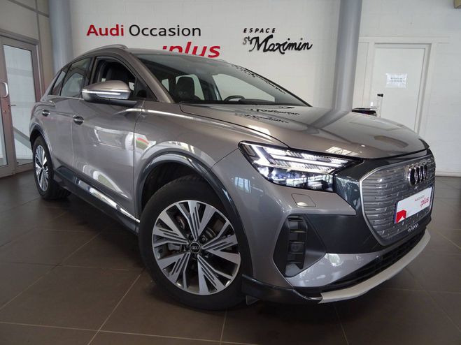 Cliquer pour voir la photo suivante Audi Q4 E-Tron 50 quattro 299 ch 82 kW Design Luxe Gris de 2022