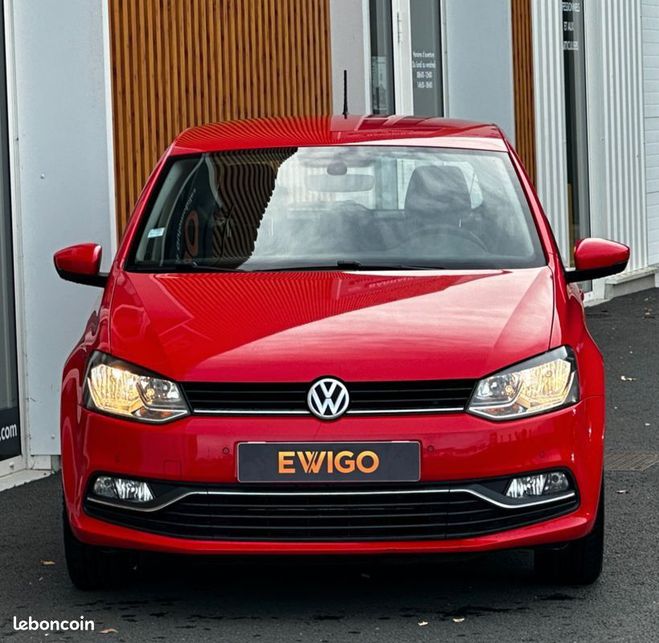 Volkswagen Polo 1.2 tsi 90 cv bluemotion allstar camera  Rouge de 2017