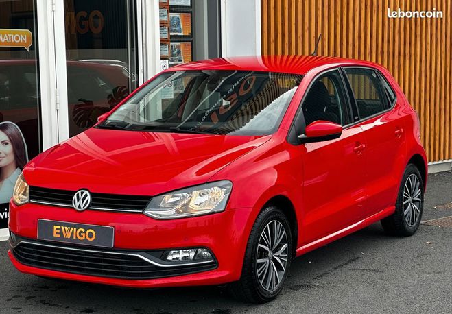 Volkswagen Polo 1.2 tsi 90 cv bluemotion allstar camera  Rouge de 2017