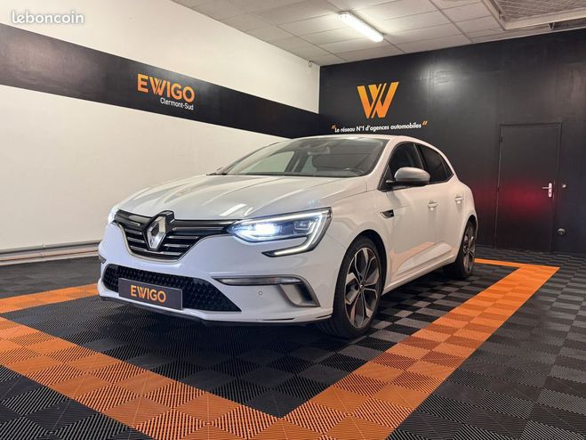 Cliquer pour voir la photo suivante Renault Megane 1.5 dci 110 gt line edc bva 2ème main su Blanc de 2016