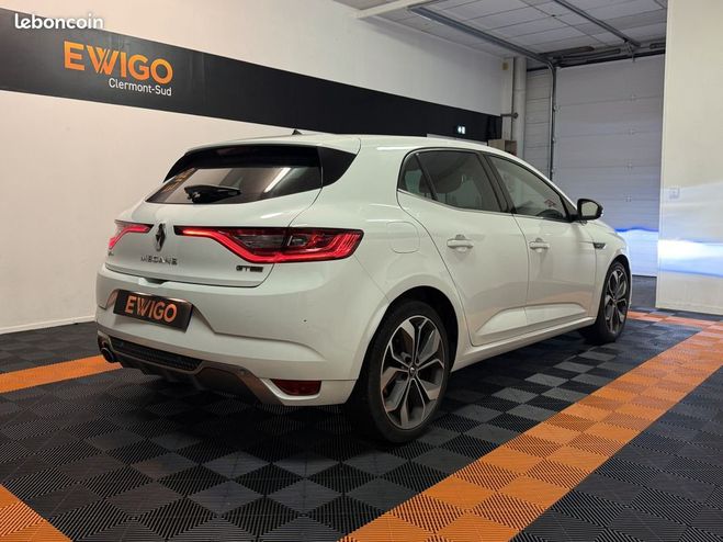 Renault Megane 1.5 dci 110 gt line edc bva 2me main su Blanc de 2016