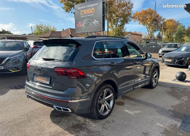 Volkswagen Tiguan ii 2.0 tdi 150ch r-line dsg7 Gris de 2020