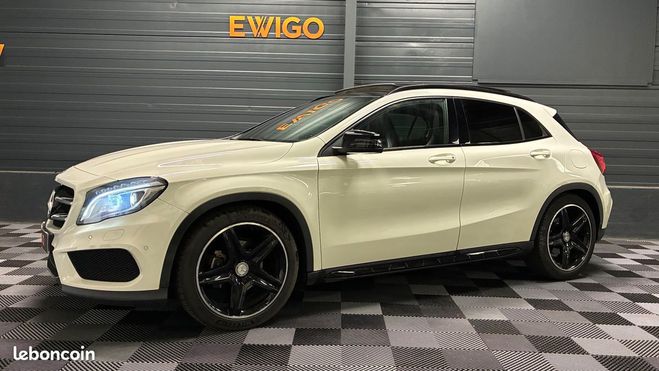Mercedes Classe GLA Classe 2.2 200 cdi 135 amg line bva ch Blanc de 2016