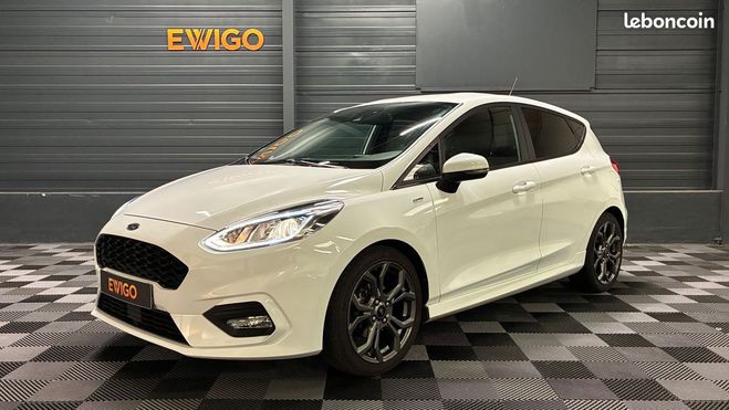 Cliquer pour voir la photo suivante Ford Fiesta 1.0 ecoboost 100ch st line Blanc de 2019