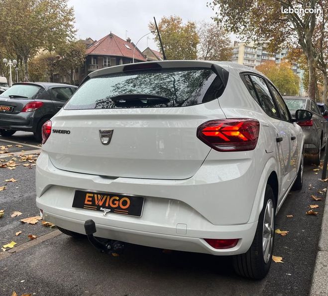 Dacia Sandero 1.0 sce 65 essentiel Blanc de 2021