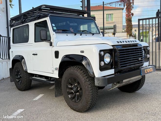 Land rover Defender black edition mark vi station wagon gale Blanc de 2014