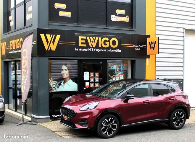 Cliquer pour voir la photo suivante Ford Puma 1.0 flexifuel 125 ch mhev st-line x vivi Bordeaux de 2024
