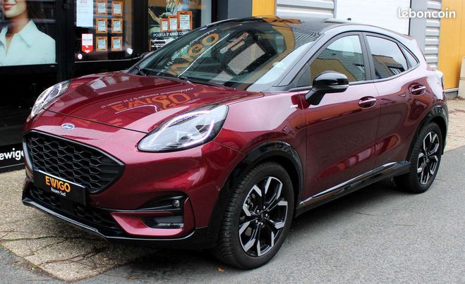 Ford Puma 1.0 flexifuel 125 ch mhev st-line x vivi Bordeaux de 2024