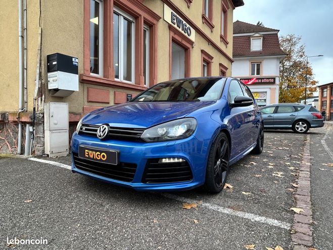Volkswagen Golf 6 r-line-2.0 tsi 270ch-bva-ligne inox-ga Bleu de 2011