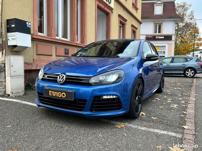 Volkswagen Golf 6 r-line-2.0 tsi 270ch-bva-ligne inox-ga Bleu de 2011
