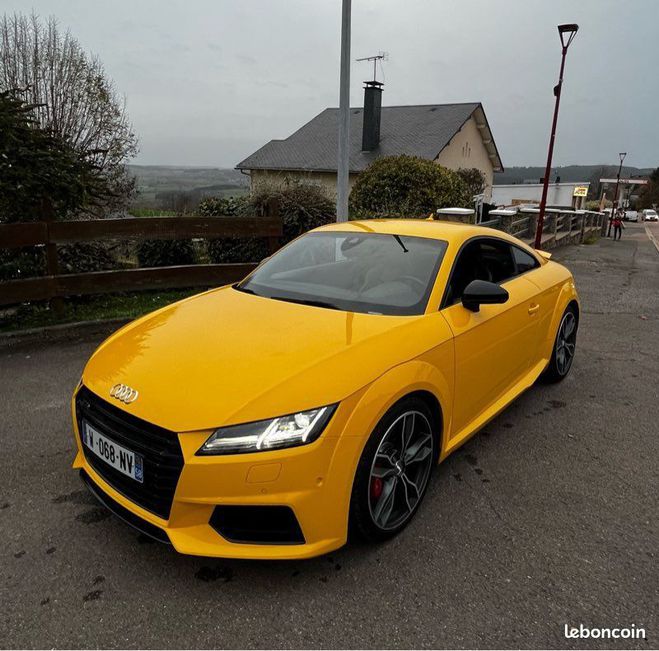 Audi TT S MK3 S LINE 310 cv Boite manuelle Jaune de 2017