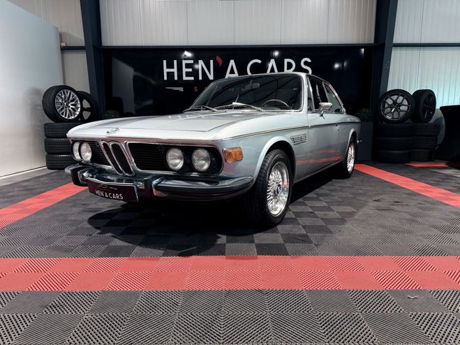 Cliquer pour voir la photo suivante BMW 3.0 CS 3.0CS CARTE GRISE FRANCAISE L CSI Gris Clair de 1973