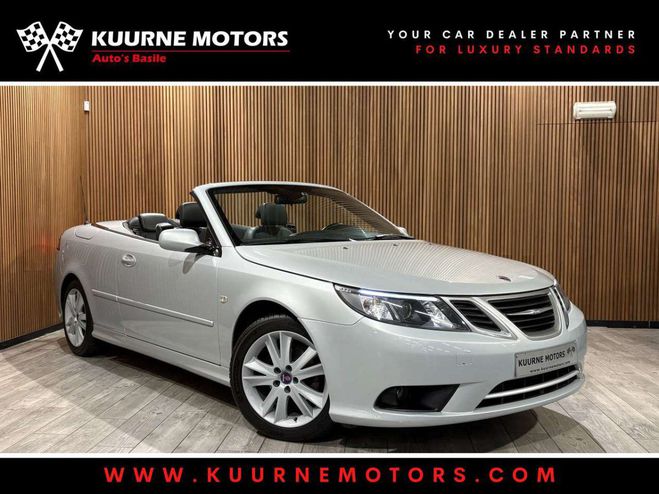 Saab 9 3 1.8t Cabrio Vector Youngtimer perfecte s Argent de 