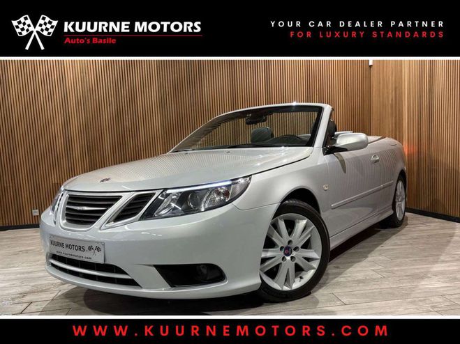 Saab 9 3 1.8t Cabrio Vector Youngtimer perfecte s Argent de 