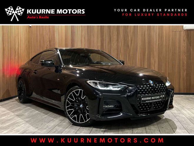 Cliquer pour voir la photo suivante BMW Serie 4 420 iA Coupé M Alu19-Led-Cam-Leder Noir Métallisé de