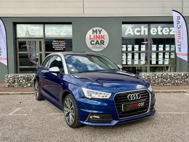 Audi A1 S line 1.4 TFSI 125 S-Tronic 3P Bleu mtallis de 2016