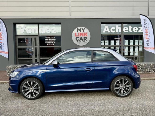 Audi A1 S line 1.4 TFSI 125 S-Tronic 3P Bleu mtallis de 2016