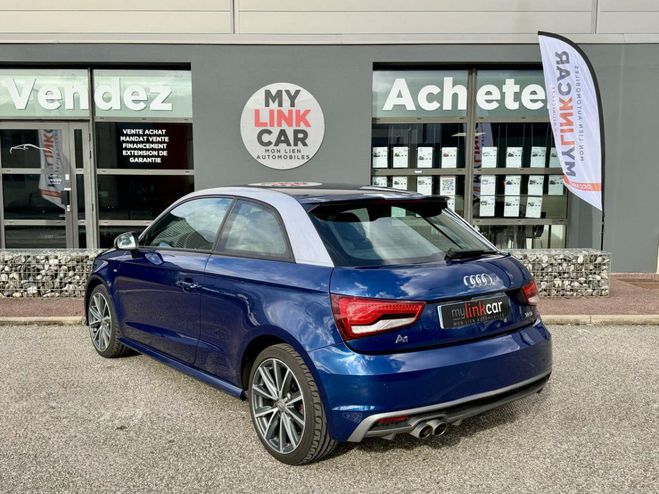 Audi A1 S line 1.4 TFSI 125 S-Tronic 3P Bleu mtallis de 2016