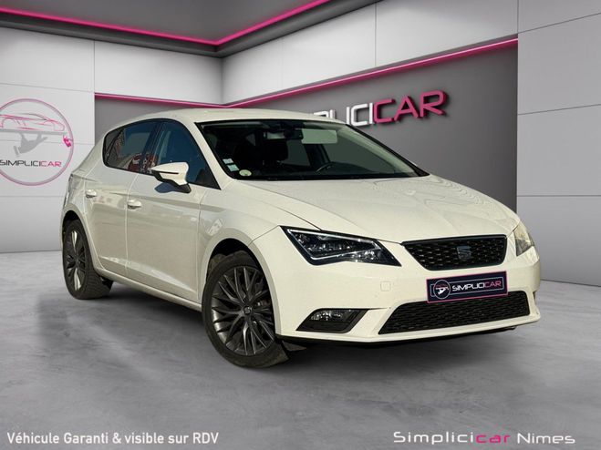 Seat Leon 1.6 TDI 105 Start/Stop i-Tech - GARANTIE Blanc de 2015