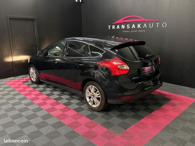 Ford Focus 1.6 TDCi 115 ch Titanium SIGES CHAUFFAN Noir de 2011