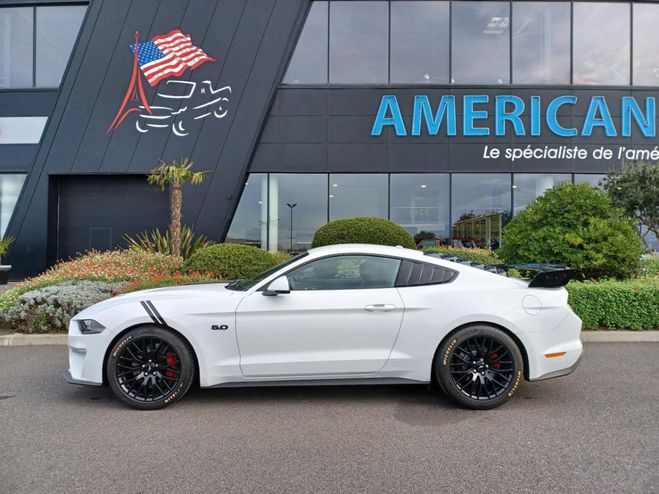 Ford Mustang GT Fastback V8 5.0L BVM Blanc de 2019