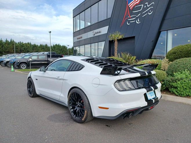 Ford Mustang GT Fastback V8 5.0L BVM Blanc de 2019