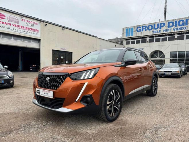 Peugeot 2008 1.2i 130cv GT Line S&S EAT8 ORANGE CLAIR de 2020