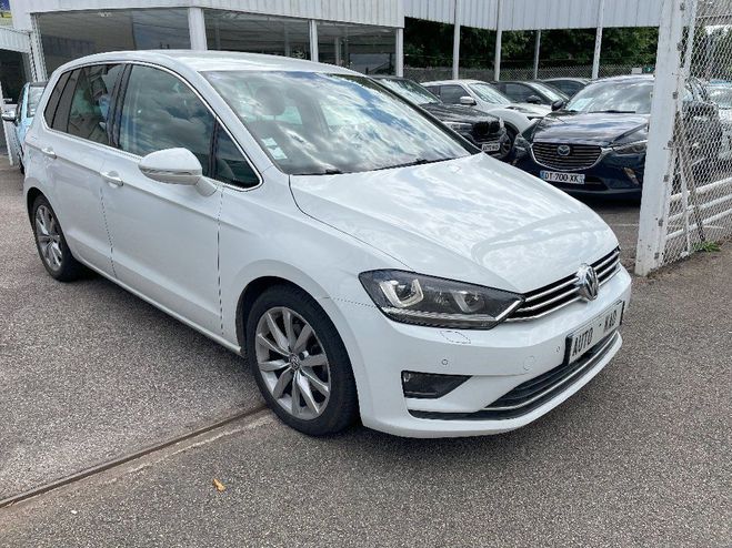 Volkswagen Golf Sportsvan 1.4 TSI 150 BMT DSG7 Carat Blanc de 2017