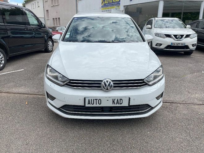 Volkswagen Golf Sportsvan 1.4 TSI 150 BMT DSG7 Carat Blanc de 2017