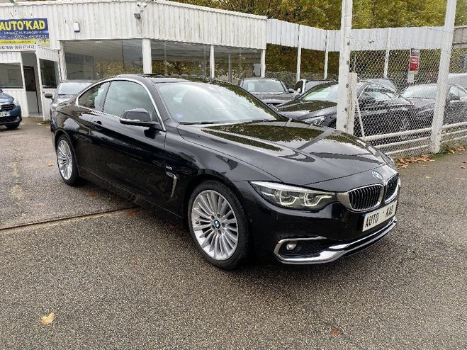 Cliquer pour voir la photo suivante BMW Serie 4 COUPE F32 LCI2 420i 184 ch BVA8 Luxury Noir de 2019