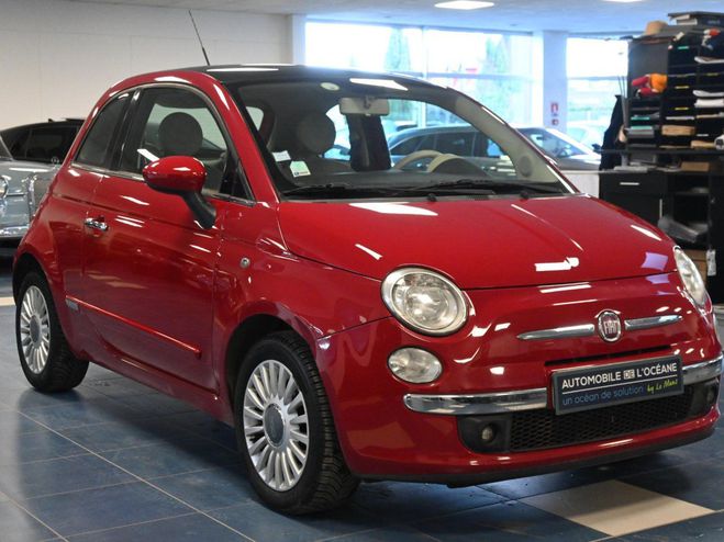 Fiat 500 1.3 Multijet 75 ch DPF Lounge Rouge de 2009