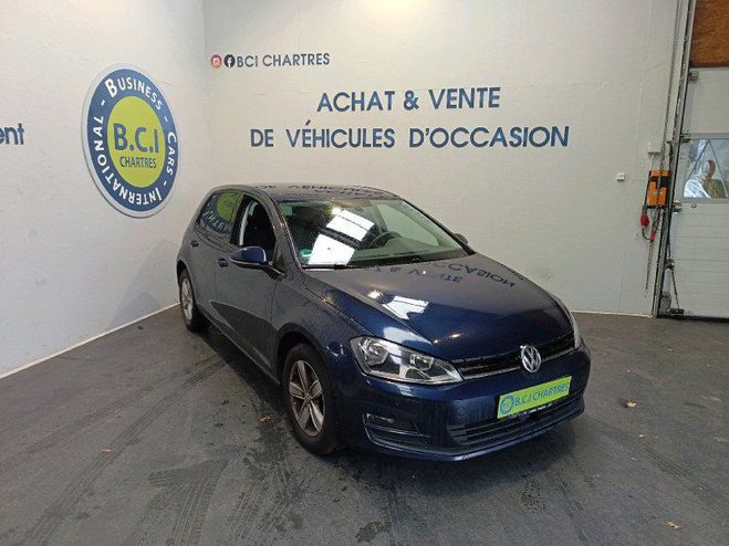 Volkswagen Golf VII 1.6 TDI 110CH BLUEMOTION FAP TRENDLI Bleu de 2014