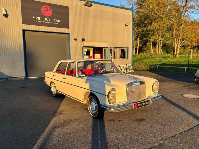 Mercedes 250 SE W108 250SE 1967 CUIR ROUGE GARANTIE D BLANC de 1967