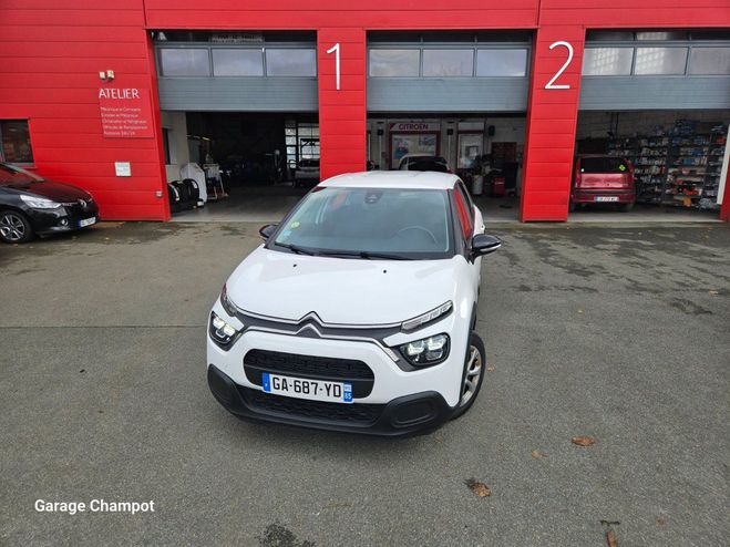 Citroen C3 BlueHDI 100ch BVM6 Feel Blanc de 2021