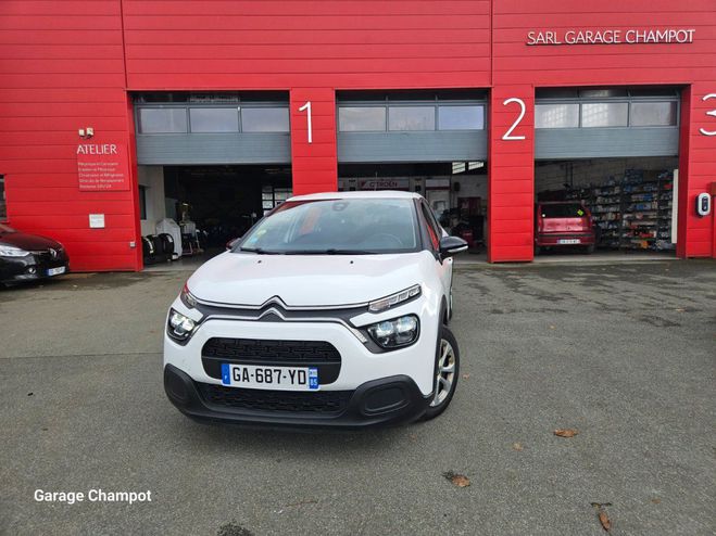 Citroen C3 BlueHDI 100ch BVM6 Feel Blanc de 2021
